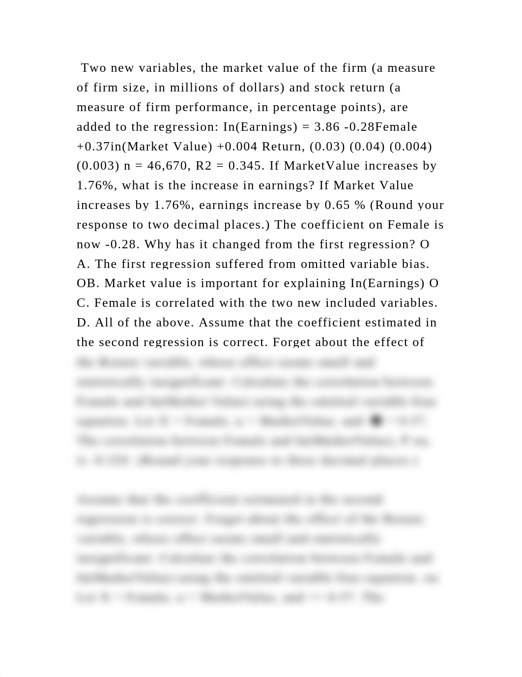 Two new variables, the market value of the firm (a measure of firm si.docx_dsw9ohtclal_page2