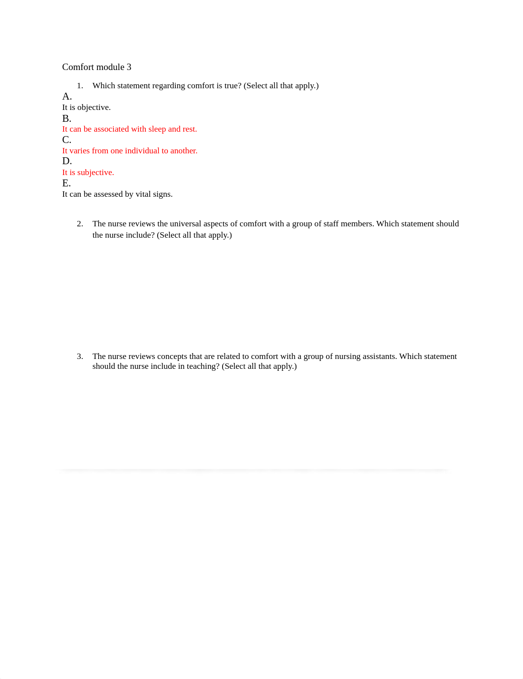 Comfort module 3.docx_dsw9xdztj4i_page1