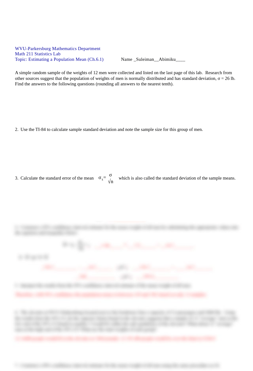 Suleiman_Abimiku_LAB Ch.6.1 Estimating a Population Mean.docx_dswan2f3x6q_page1