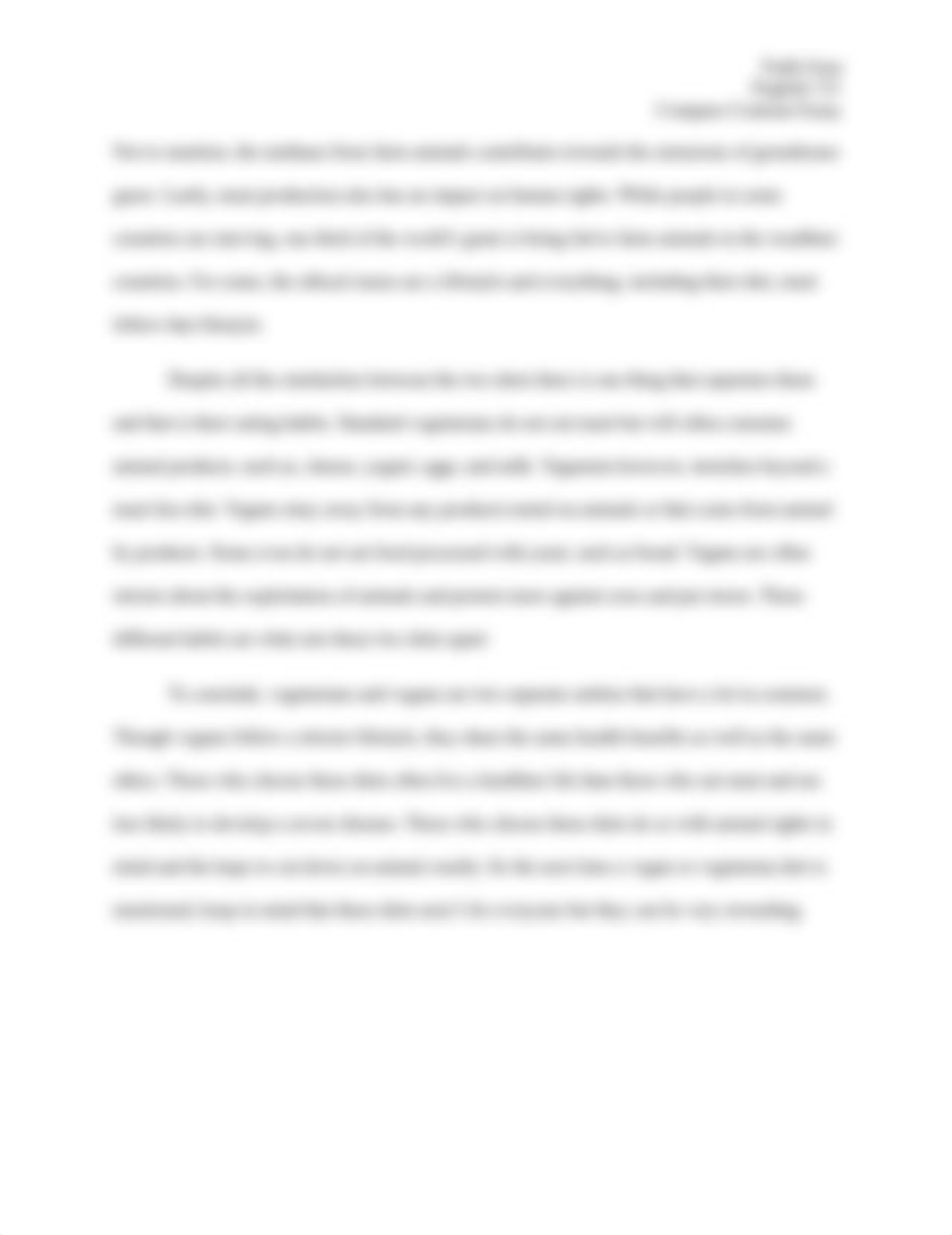 Vegetarian and Vegan Diets - Compare Contrast Essay.docx_dswdtxnjwdp_page2