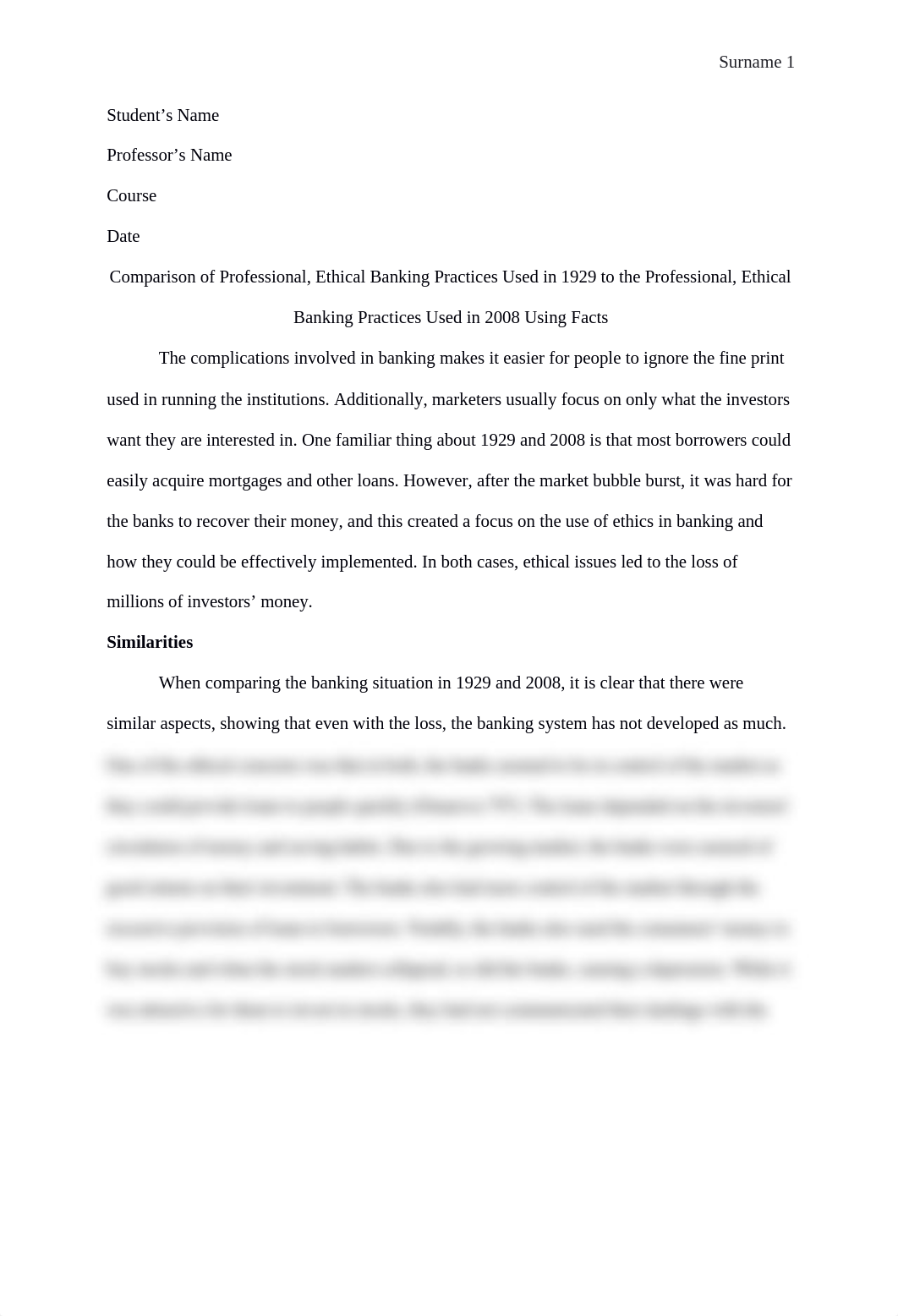 Compare or contrast the professional ethical banking practices used in 1929 to the professional ethi_dswg6m1qru9_page1