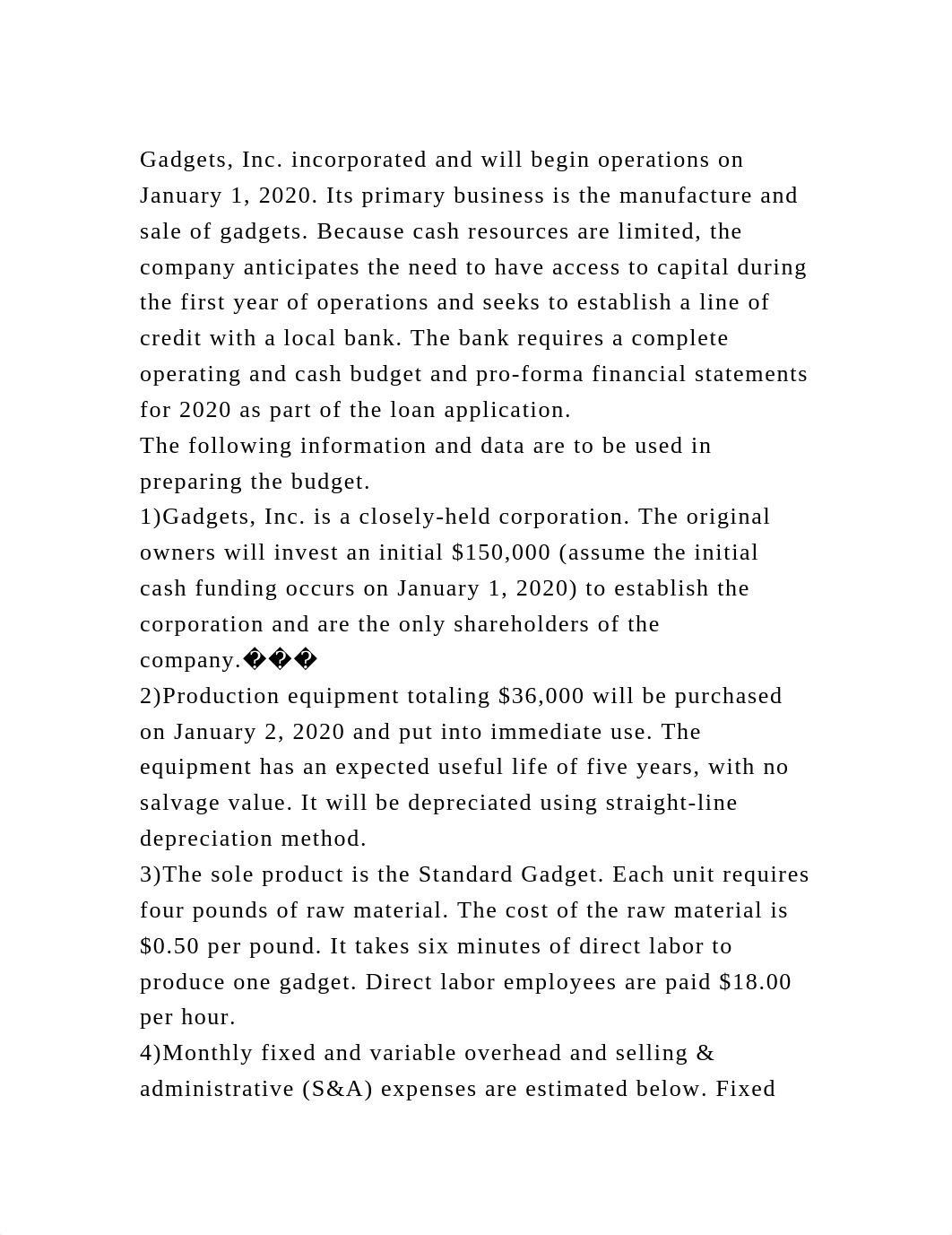 Gadgets, Inc. incorporated and will begin operations on January 1, 2.docx_dswhlwl2qmn_page2