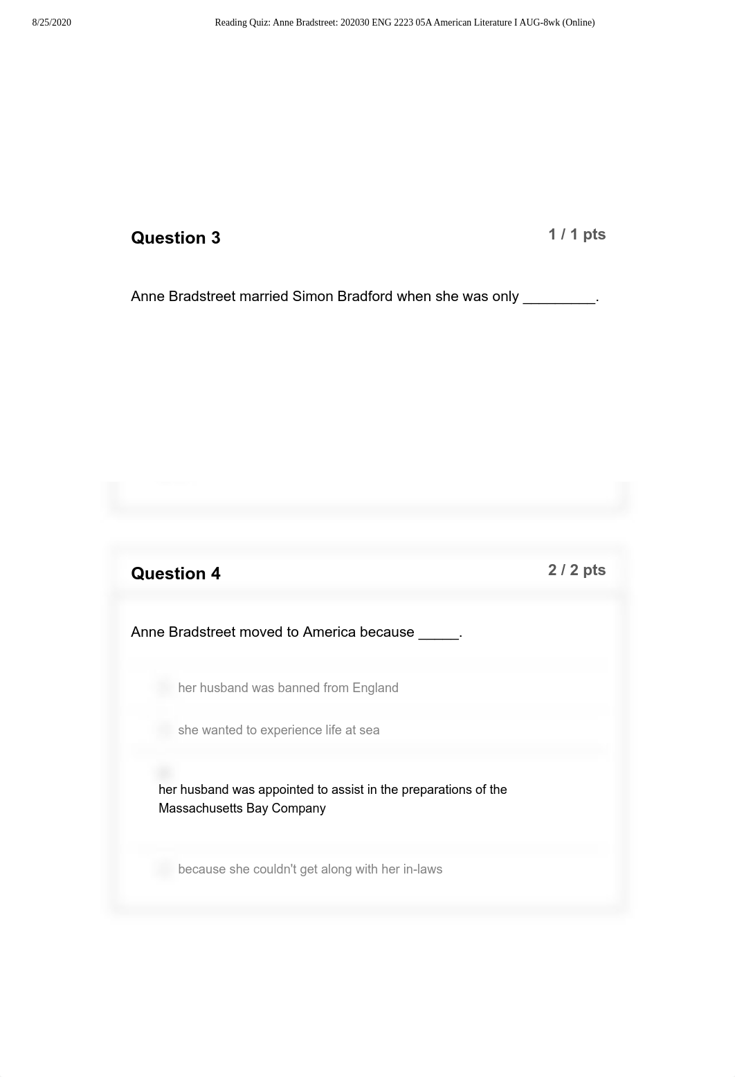 Reading Quiz_ Anne Bradstreet_ 202030 ENG 2223 05A American Literature I AUG-8wk (Online).pdf_dswiejlwhqw_page2