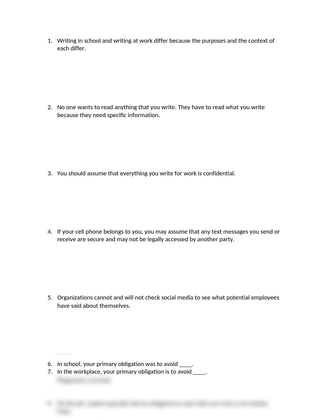 Chapter 1- Characteristics of Writing at Work - Quiz Review.docx_dsww37gmeif_page1