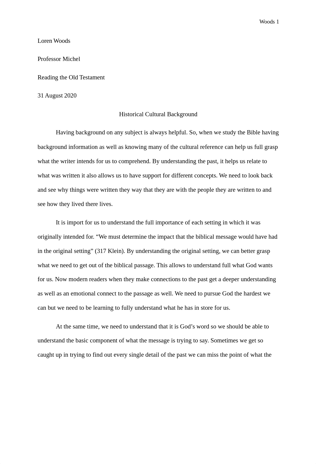 Assignment 2-2 Historical-Cultural Background Essay Loren Woods.docx_dsx2e84ormf_page1