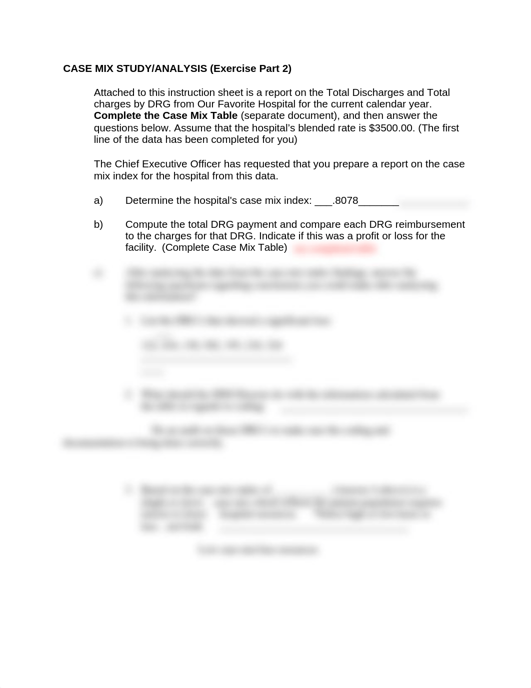 Case Mix Study Analysis Part 2 Assignment1.docx_dsx77b6fr12_page1
