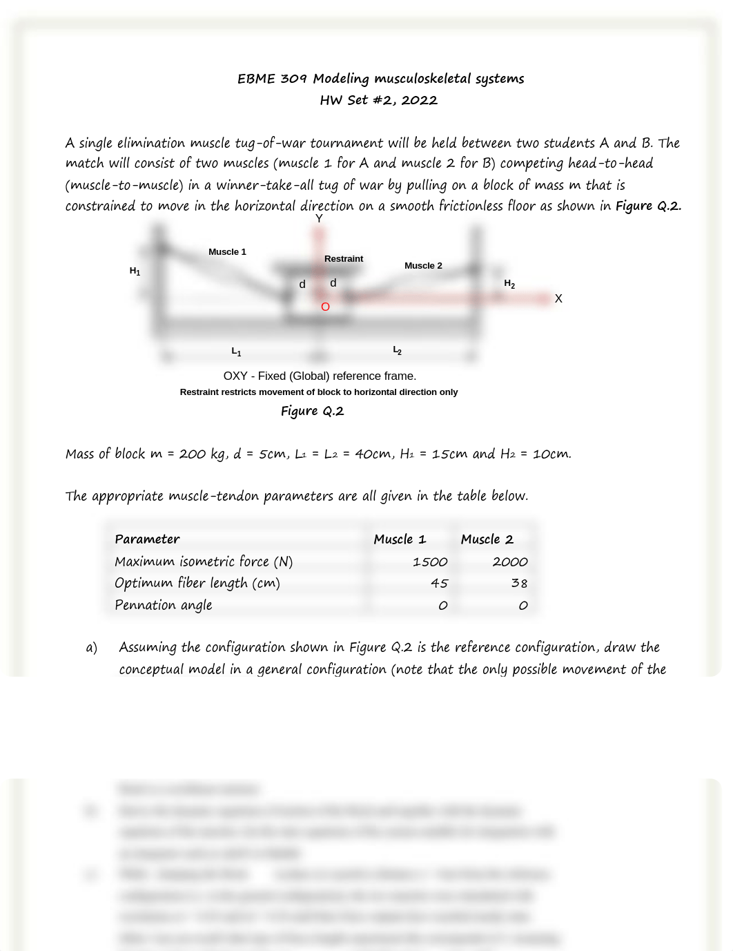 EBME 309 - Musculoskeletal Modeling Homework 2.pdf_dsxc1dq5314_page1