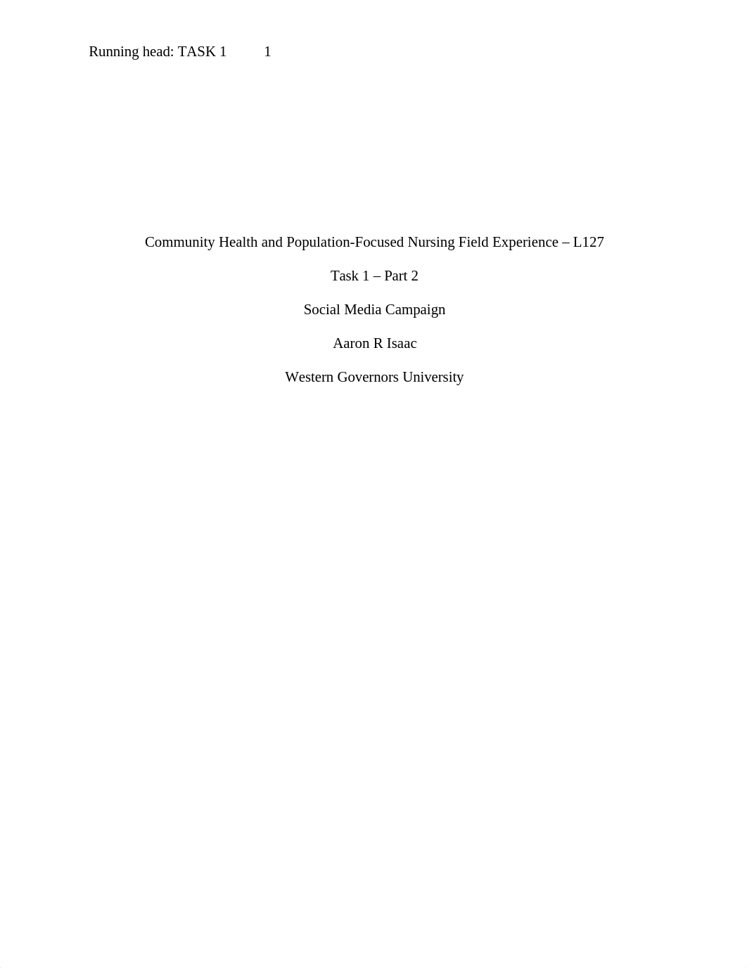 Community Health and Population-Focused Nursing Field Experience - L127.docx_dsxtgttegsi_page1