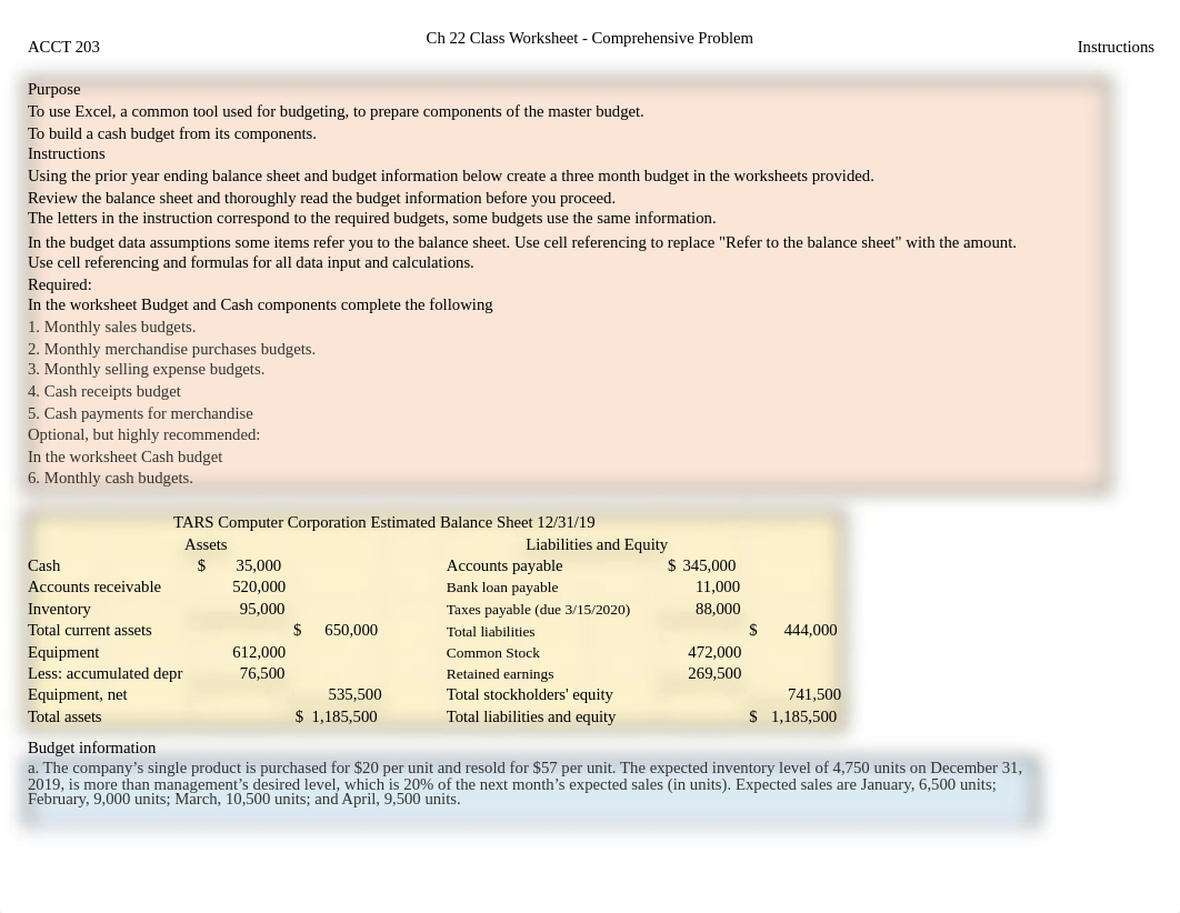 Ch 22  Excel Activity Answers.xlsx_dsy72ek0a67_page1