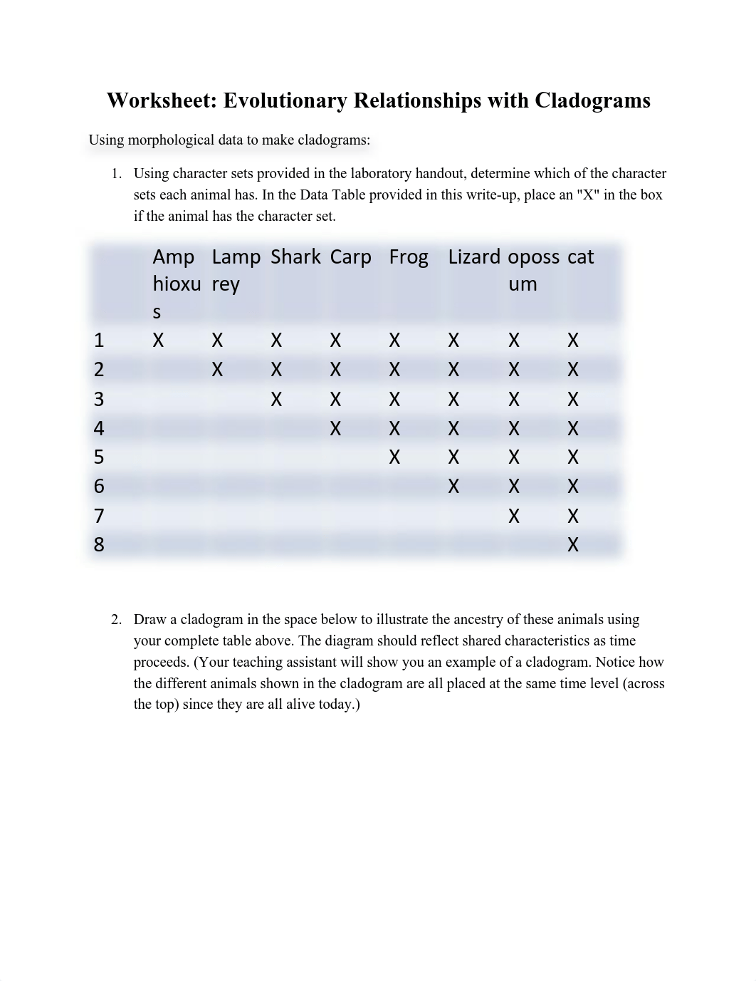 Cladogram Worksheet.pdf_dsybeivgdf4_page1