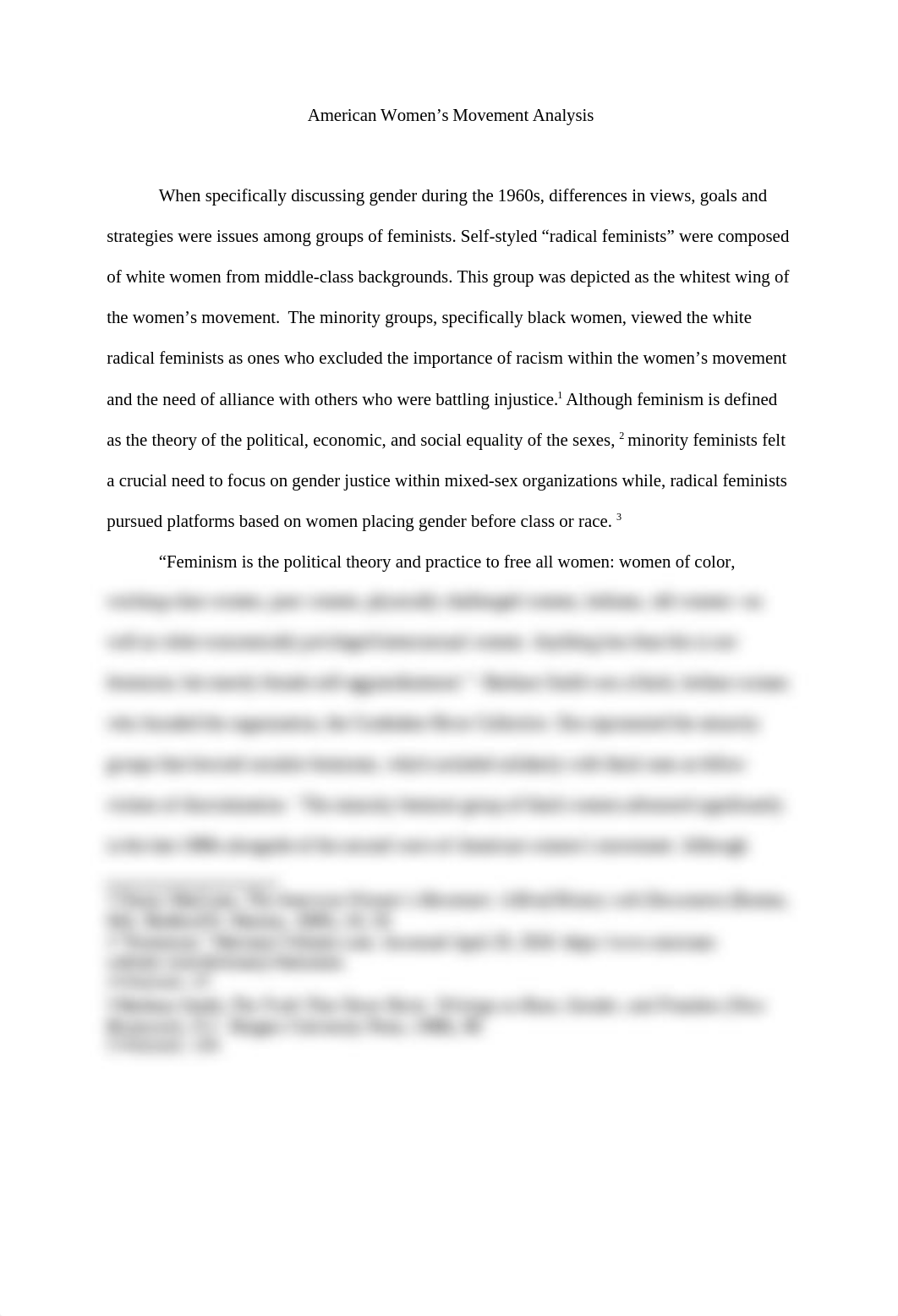 American Women's Movement Essay.docx_dsybnjx72wh_page1