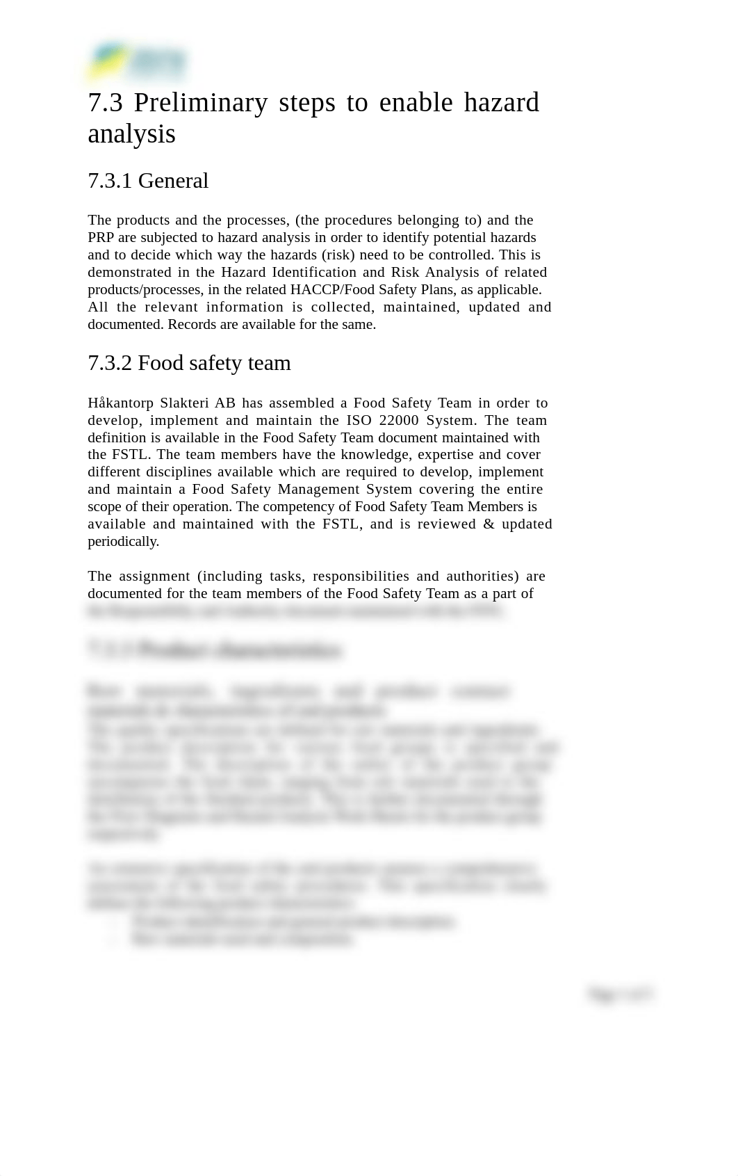 7.3 Preliminary steps to enable hazard analysis.docx_dsyfenw6nz6_page1