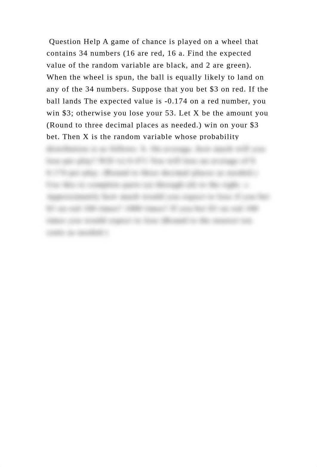 Question Help A game of chance is played on a wheel that contains 34 .docx_dsyg8mv1mtx_page2