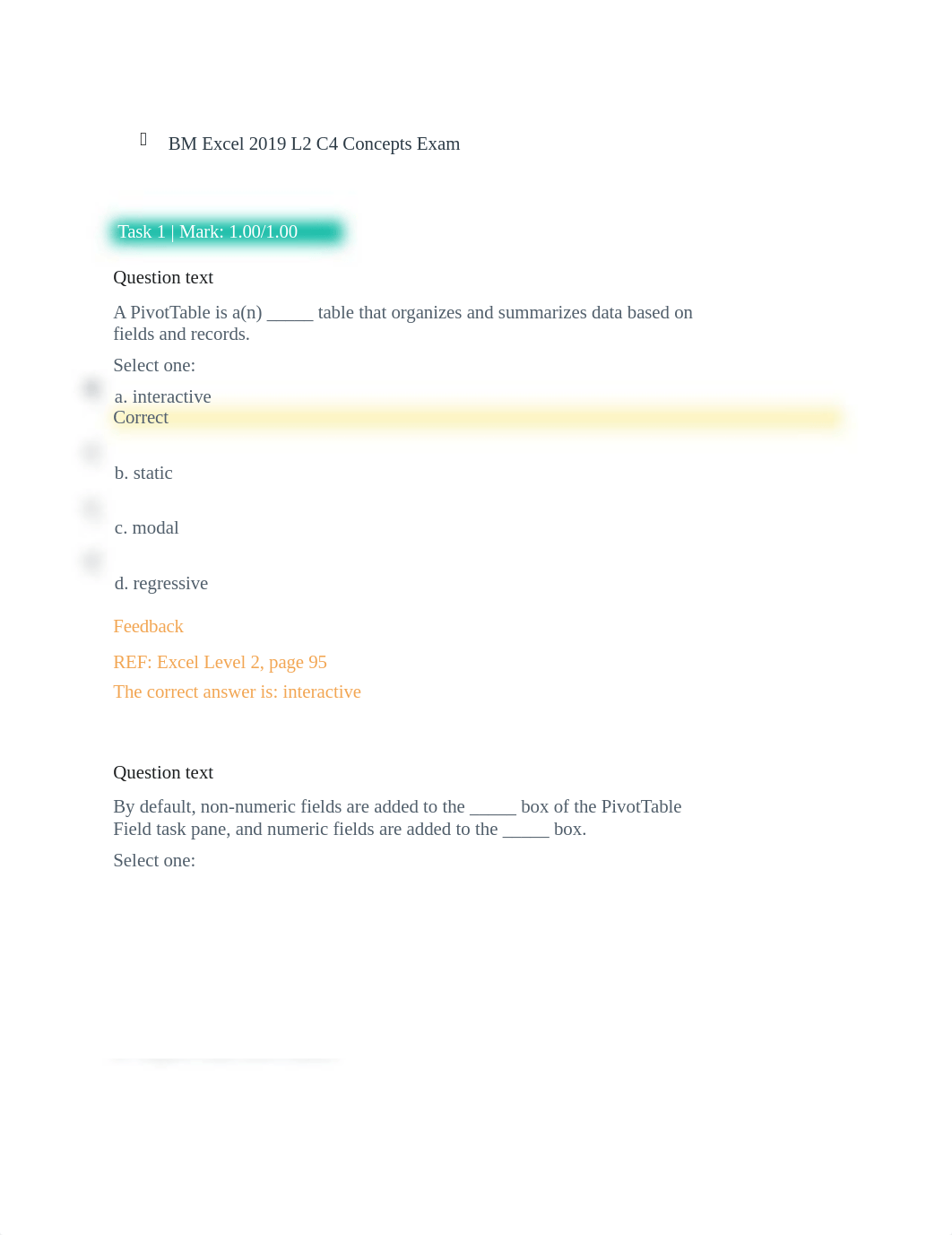 BM Excel 2019 L2 C4 Concepts Exam.docx_dsyhb3d4vqj_page1