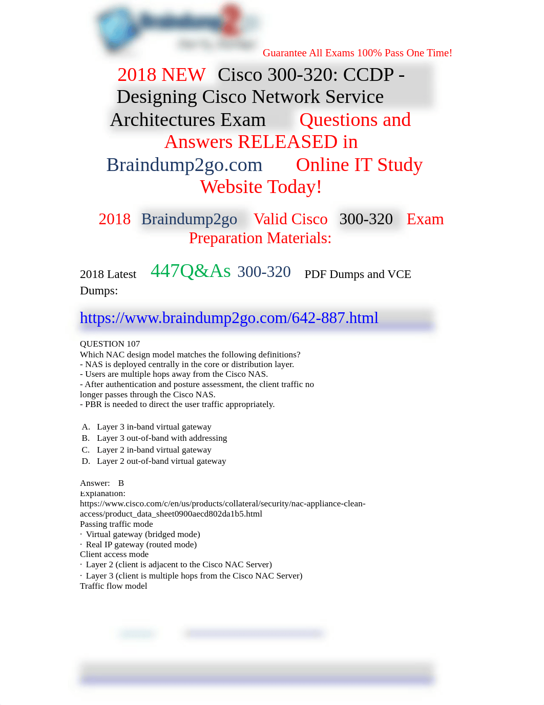 (2018-April)New Braindump2go 300-320 Dumps PDF 447Q(107-117).pdf_dsyiqc28n87_page1