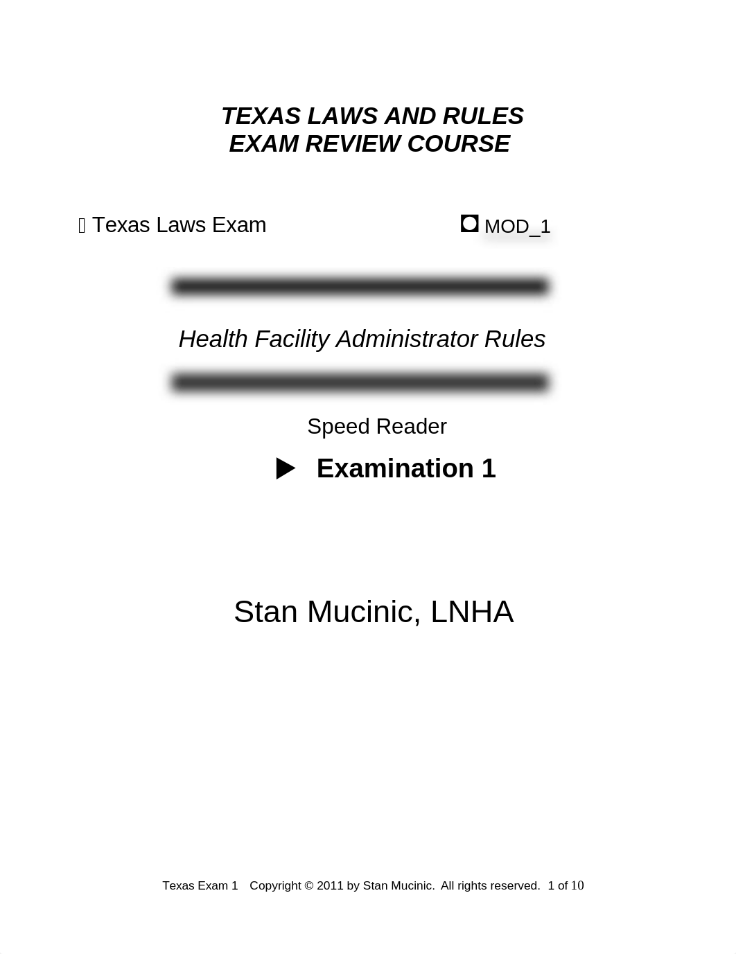 Module 1_NHA Rules_Exam 1_v900_dsypobdbt09_page1