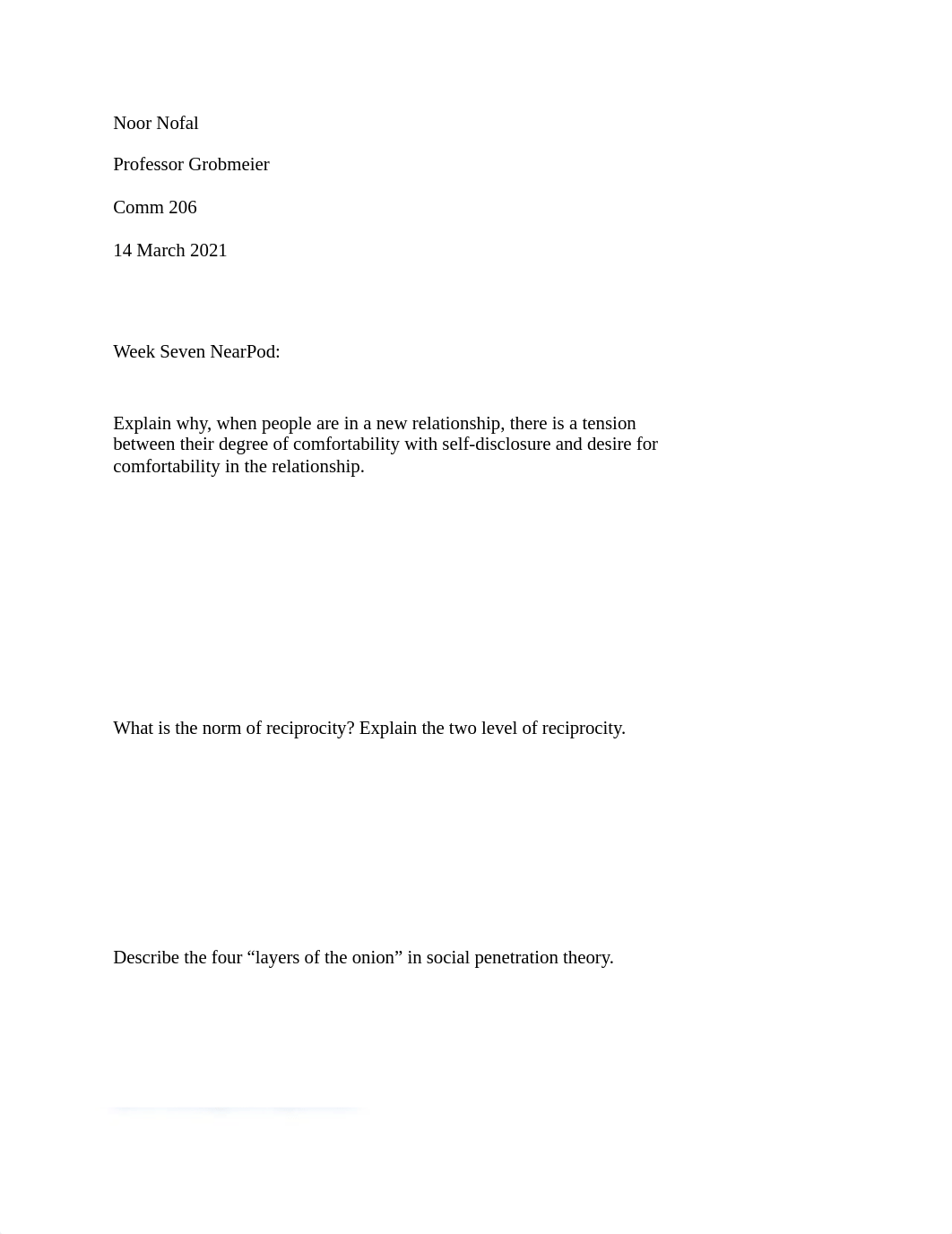 N.N Comm-Social Media Exam 3 Week 7 Study Guide.docx_dsysdl8lmrl_page1