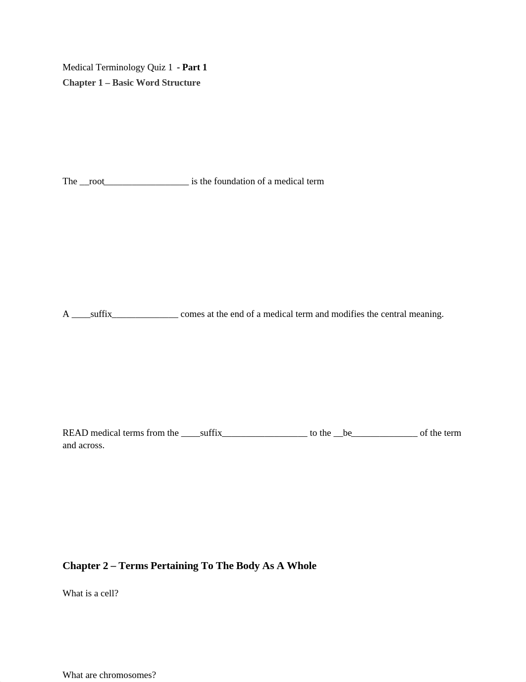 Medical Terminology Quiz 1  - Part 1.docx_dsyuy4exokj_page1