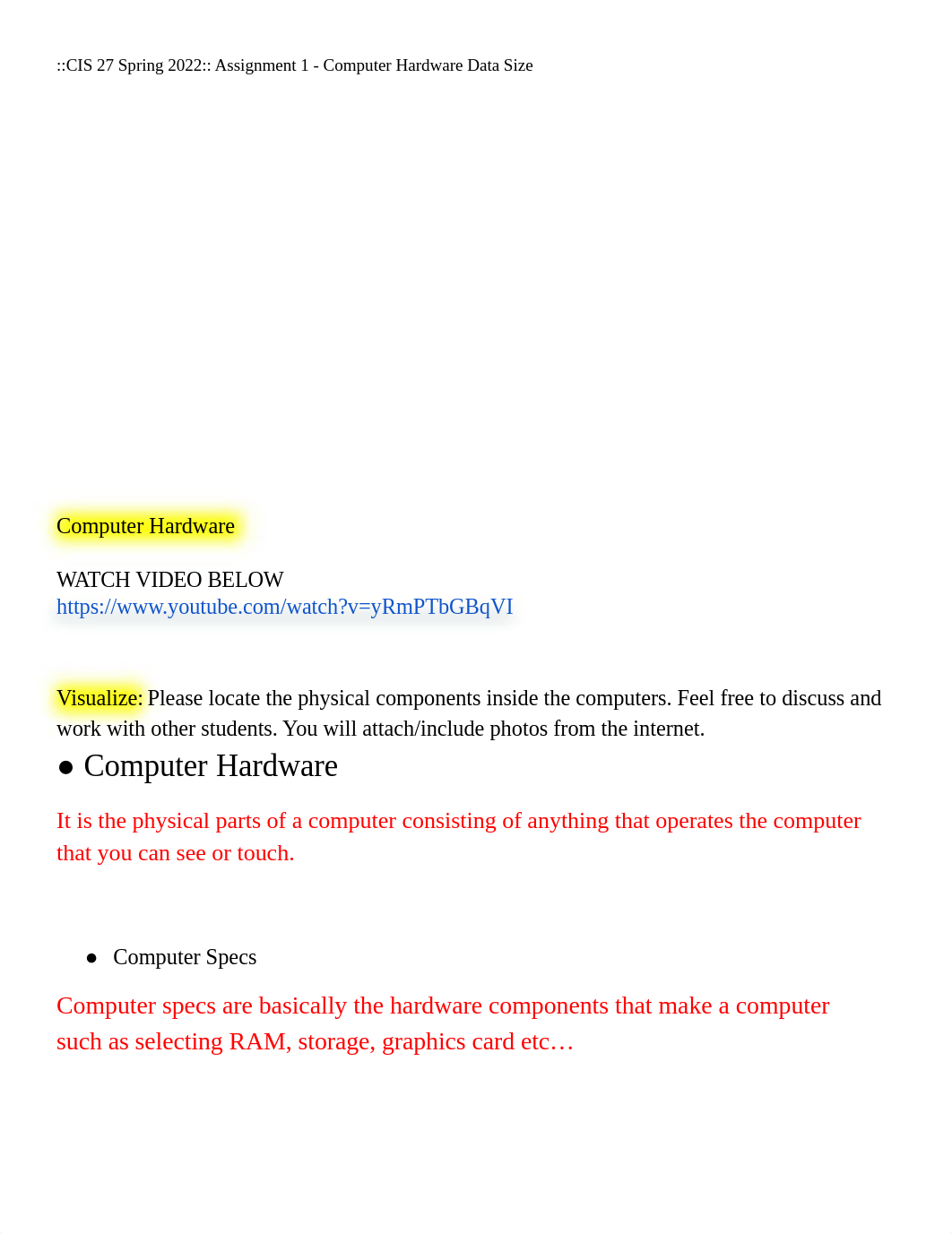 Copy of __CIS 27 Spring 2022__ Assignment 1 - Computer Hardware Data Size-2.docx_dsz02bjkozw_page3