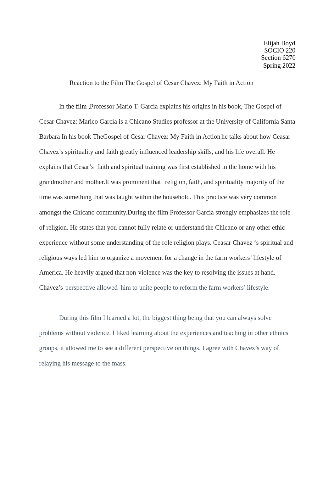 Reaction to the Film The Gospel of Cesar Chavez_ My Faith in Action.pdf_dsz2dy5046q_page1