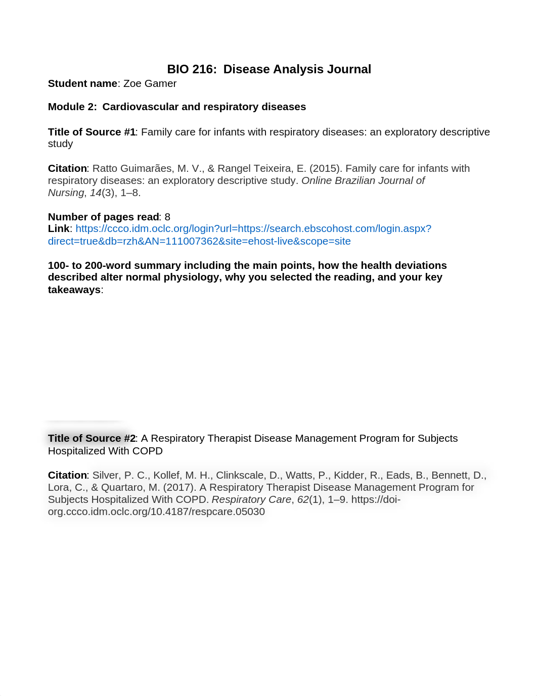 BIO 216 Disease Analysis Journal Module 2 (2).docx_dsz8plw0tw3_page1