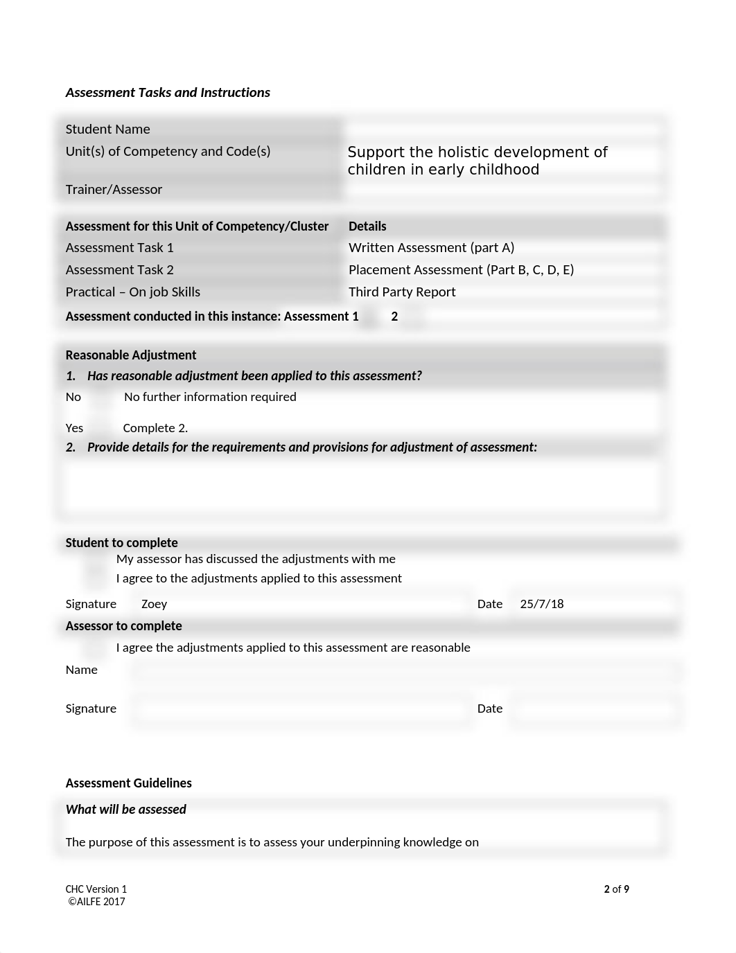CHCECE10 Assessment Tool (1)  (Zoey Chai).docx_dszib0e7px7_page2