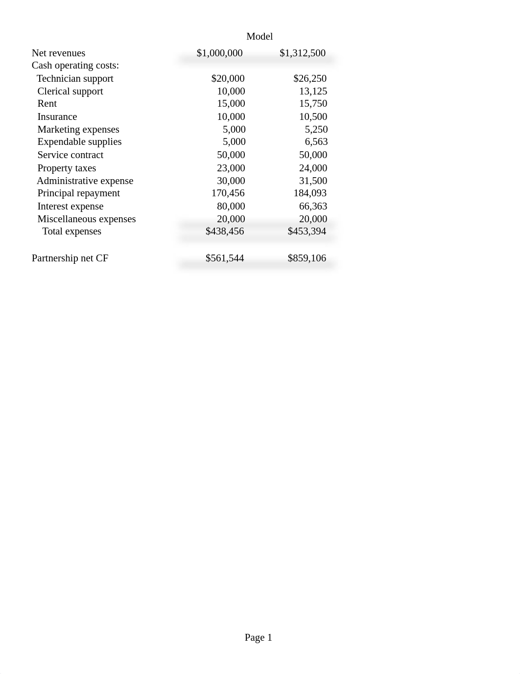 Student Copy of Case 31 Beachside Health Partners (2).xlsx_dszl0dd516s_page1