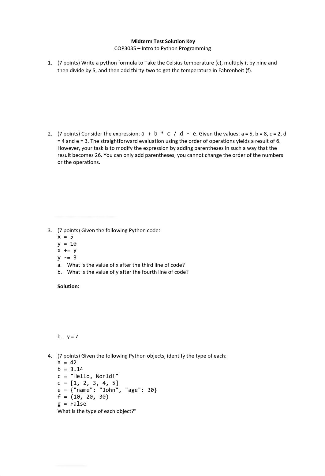 MidTerm-COP3035-Solution Key.pdf_dsztf4s34vb_page1