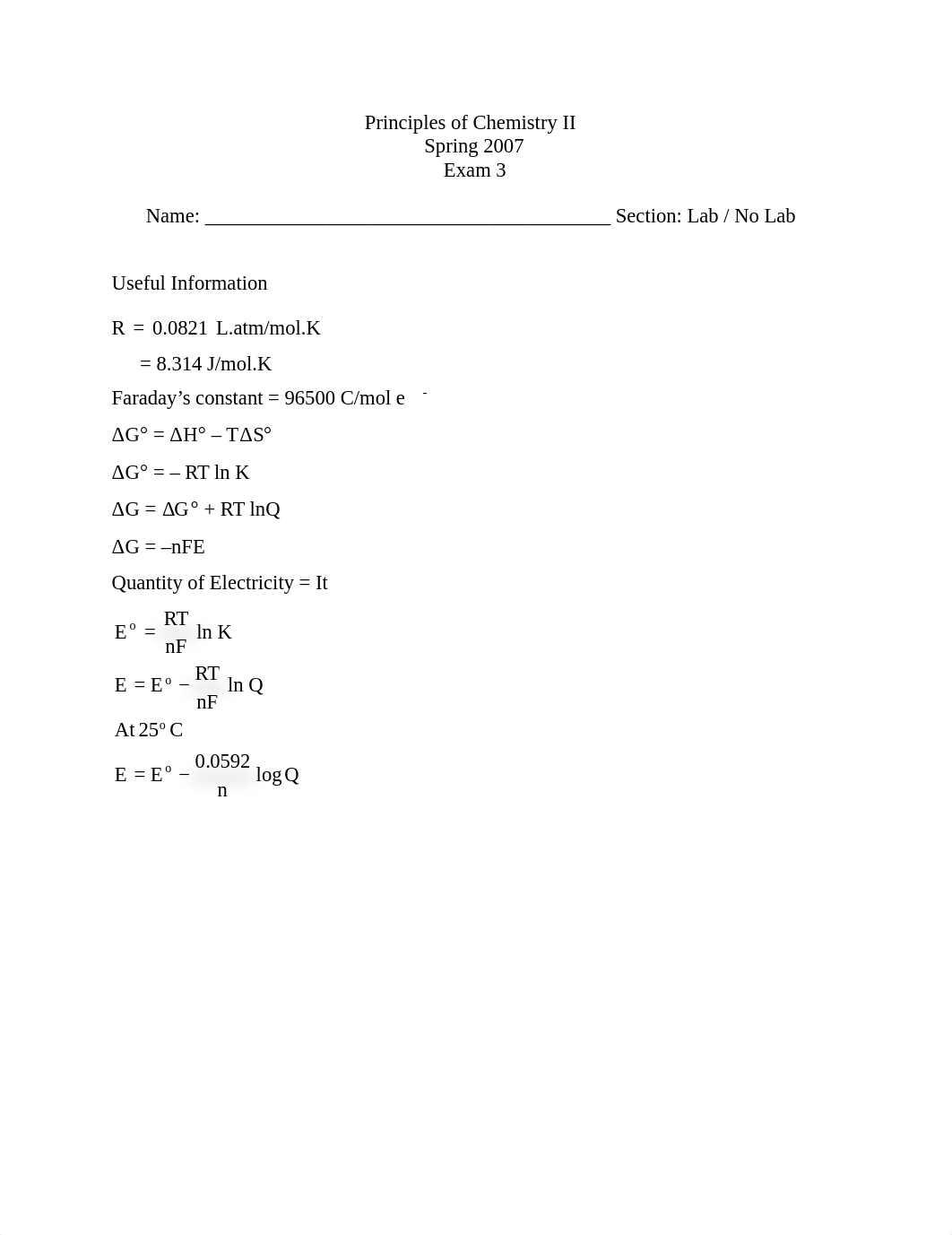 Principles of Chemistry II-Exam 3-Spring 2007.pdf_dszudzxtdgr_page1