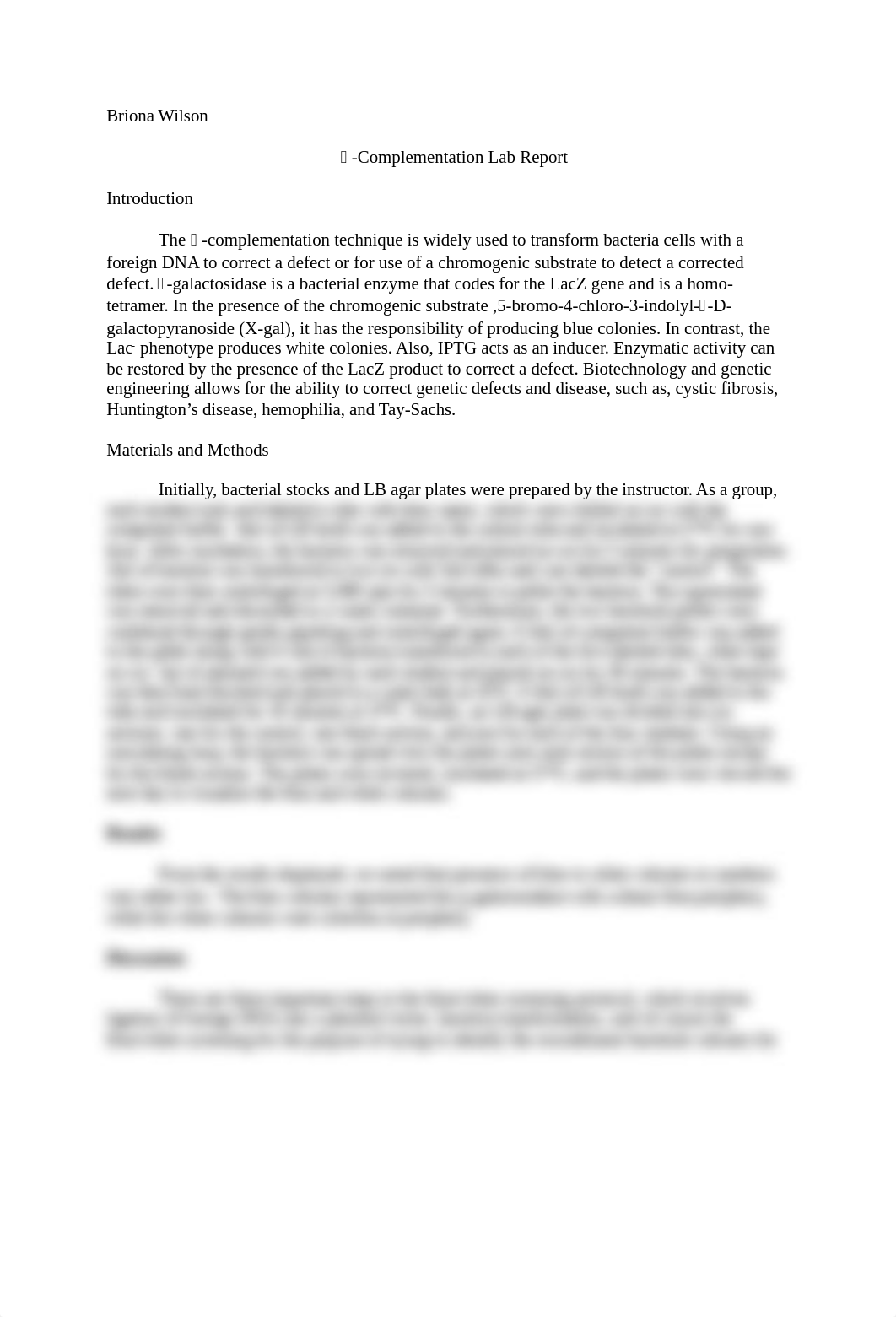 Blue:White Screening Lab Report-Wilson_dszwzisqbio_page1