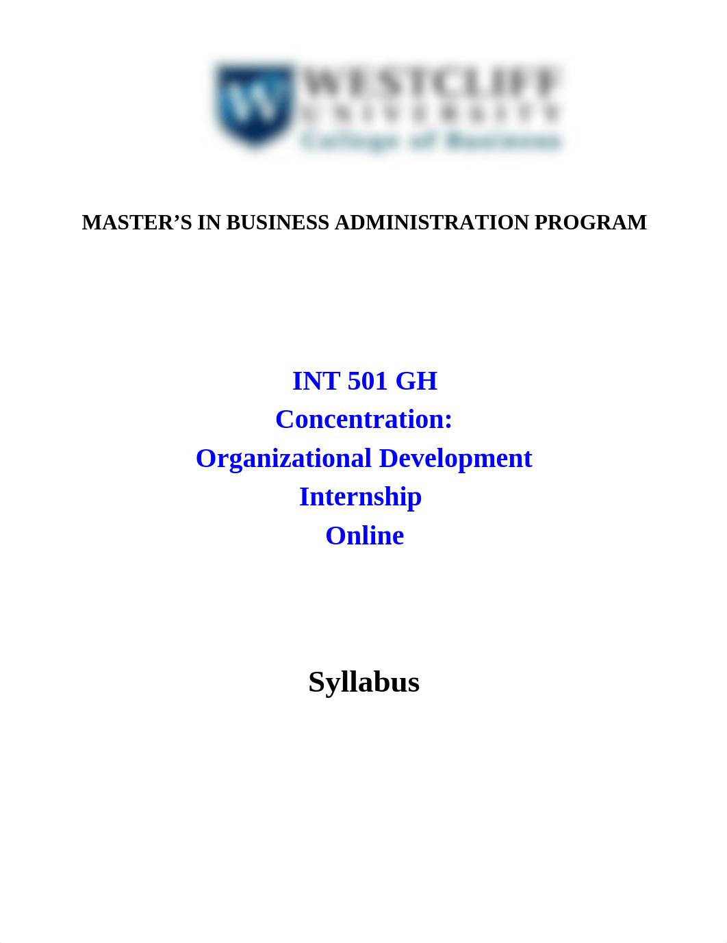 INT 501 - GH - Syllabus (16 week) .docx_dt05q33jhgv_page1