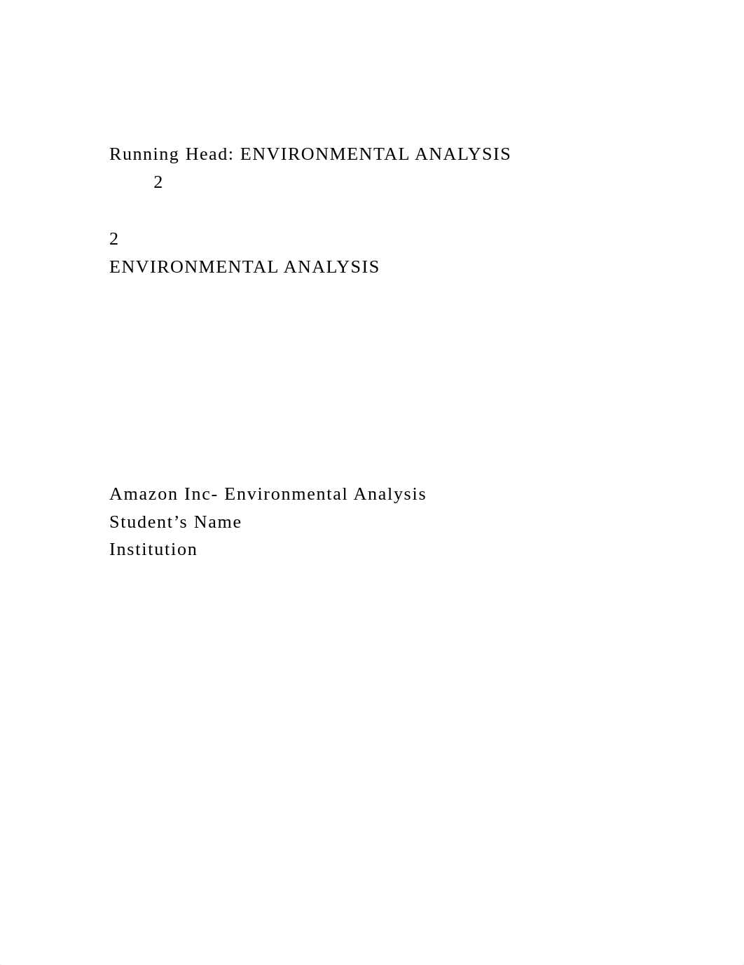 Running Head ENVIRONMENTAL ANALYSIS22ENVIRONMENTAL ANALY.docx_dt0eulqc8vl_page2