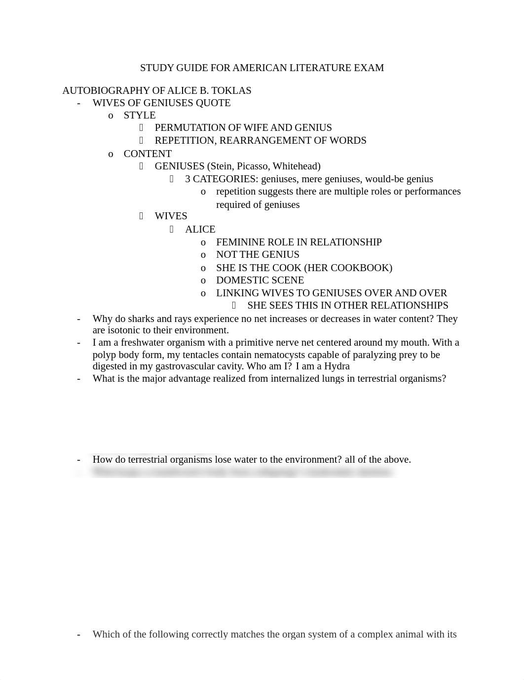 STUDY GUIDE FOR AMERICAN LITERATURE EXAM_dt0l5dgqawj_page1