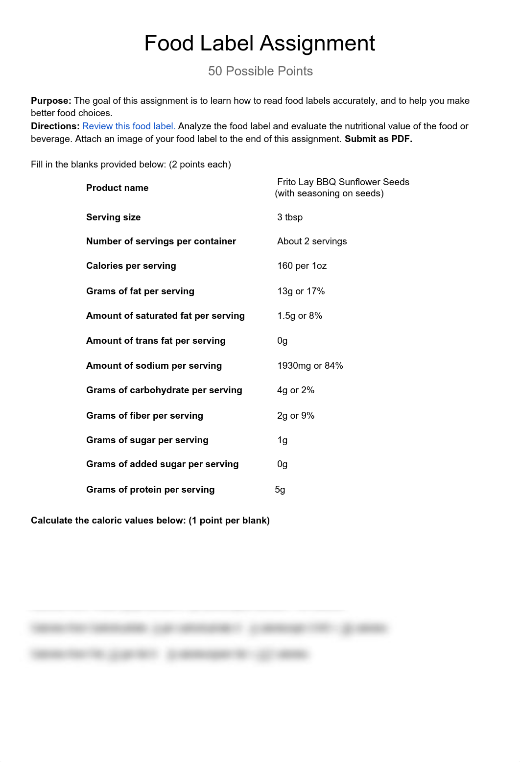 Daviel's DIET 211 Food Label Assignment (1).pdf_dt17odwfr5p_page1