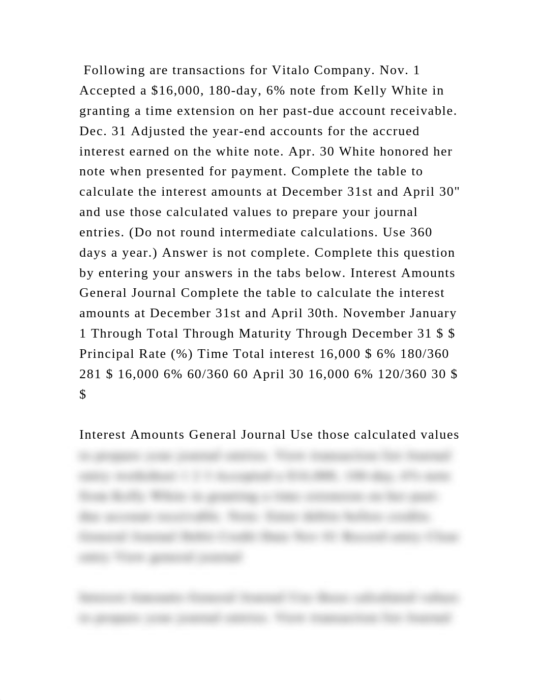 Following are transactions for Vitalo Company. Nov. 1 Accepted a $16,.docx_dt1fhcbrj73_page2