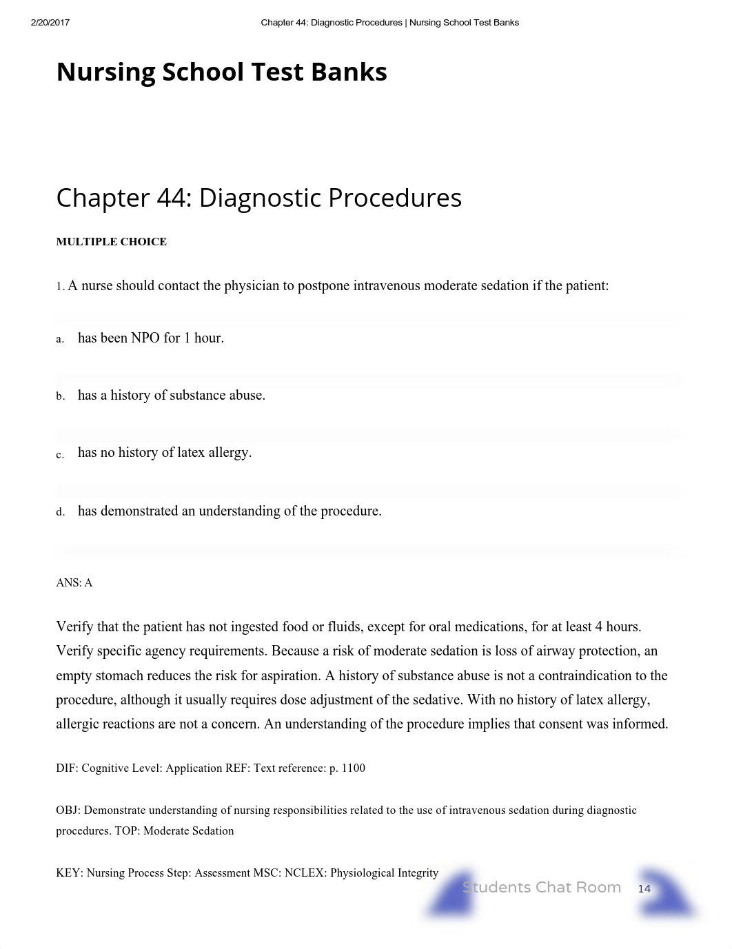 Chapter 44_ Diagnostic Procedures _ Nursing School Test Banks_dt1wli9cvaz_page1