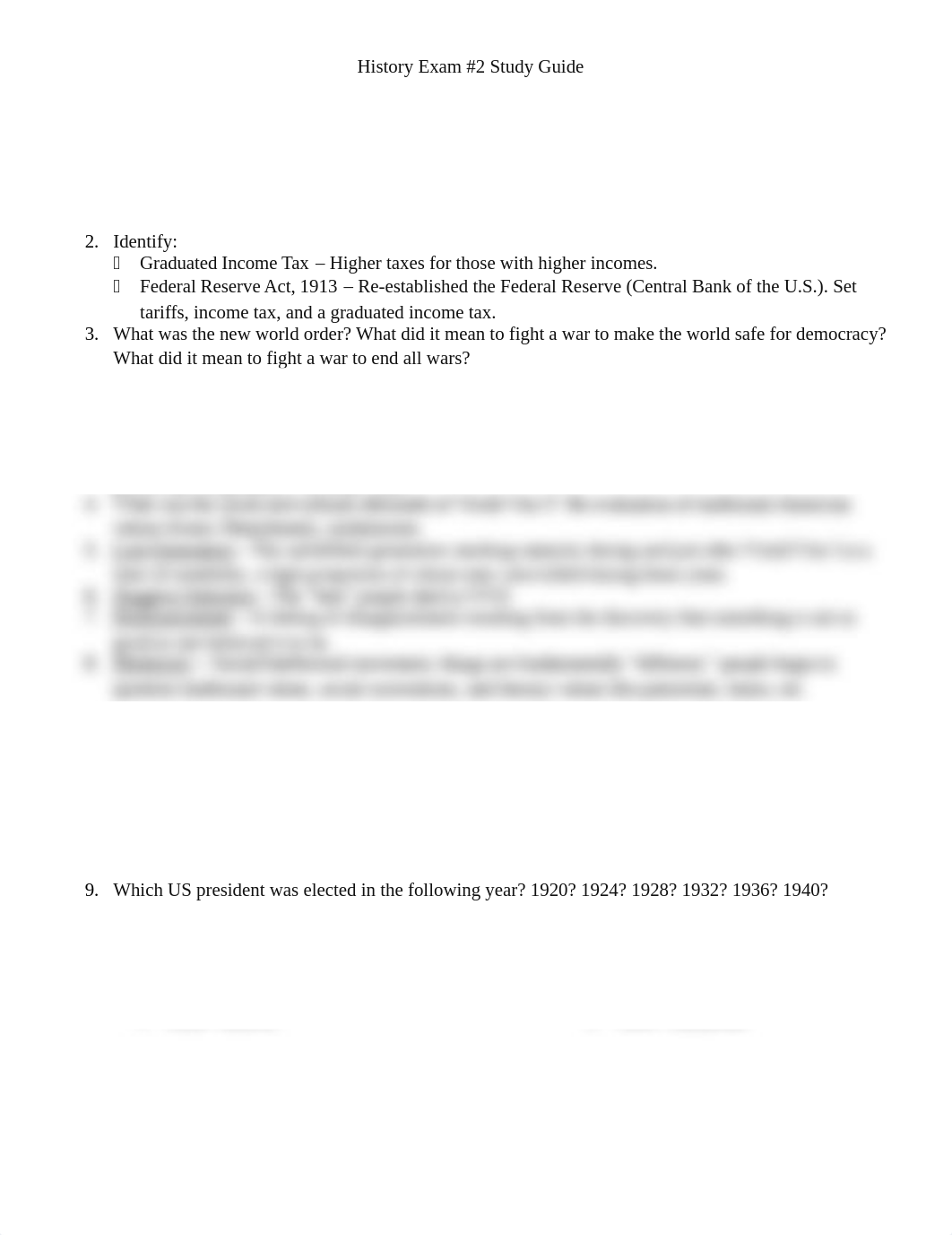 History Exam #2 Study Guide.docx_dt1x1ut07ul_page1