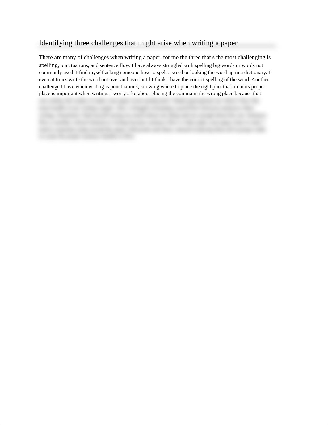 Identifying three challenges that might arise when writing a paper_dt23n6sv2dj_page1