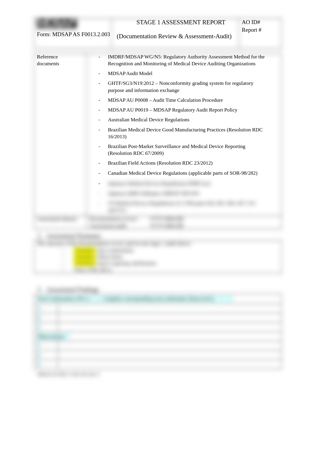 MDSAP AS F0013.2.003 Stage 1 Assessment Report.doc_dt2flgwk59u_page2