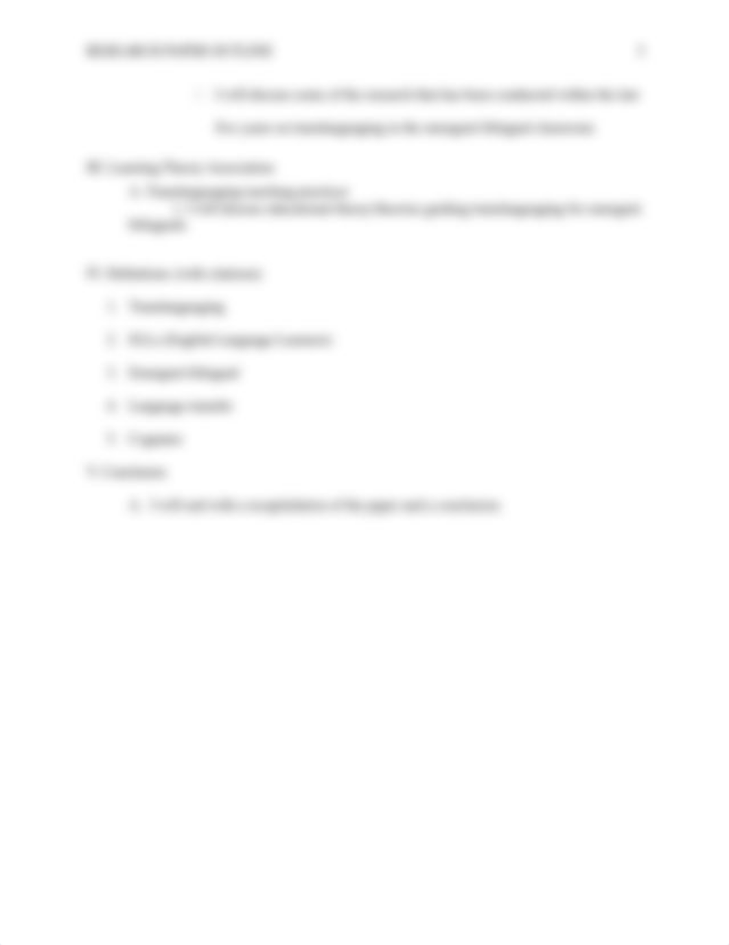 EDUC 735 Research paper OUTLINE on TRANSLANGUAGING.docx_dt2lwmwrkps_page3