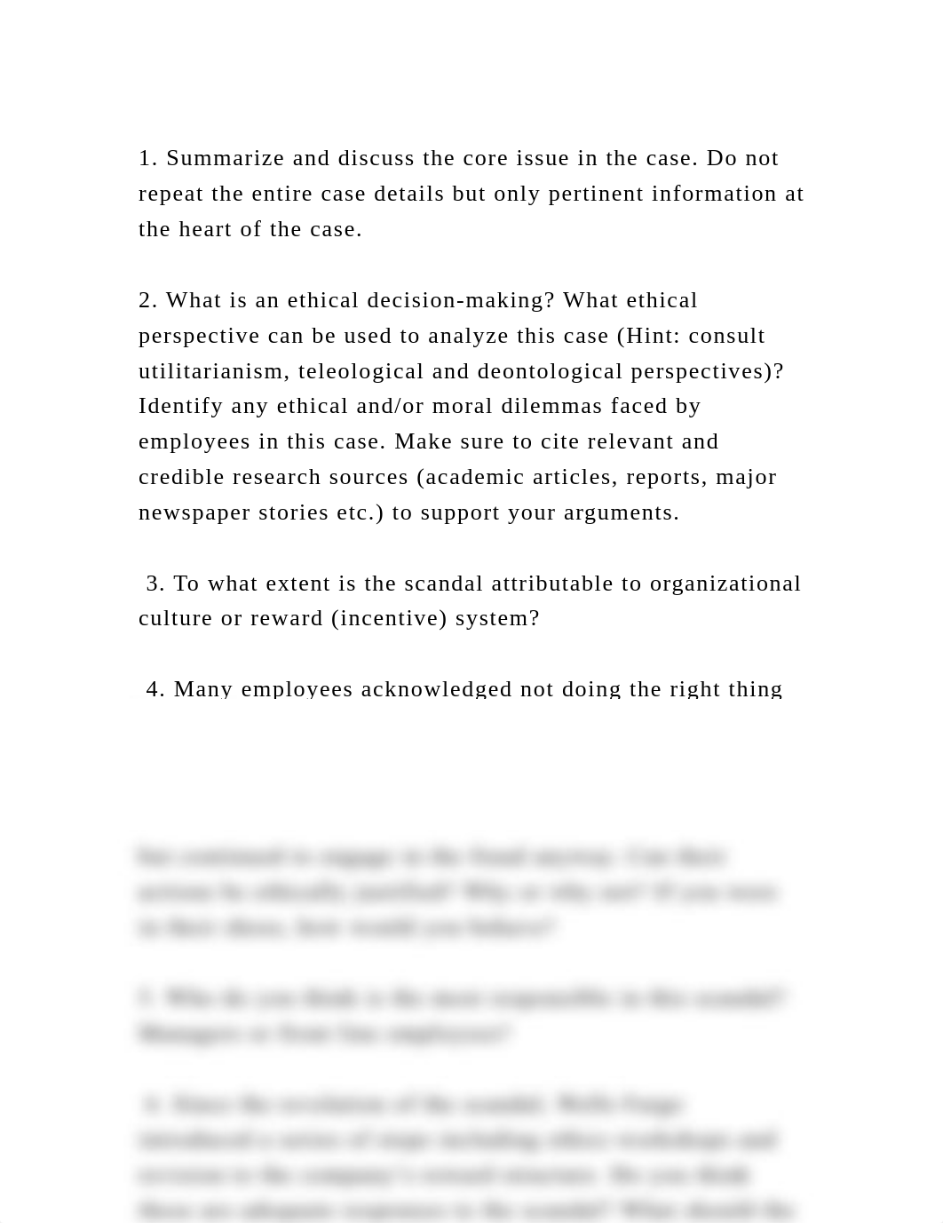 1. Summarize and discuss the core issue in the case. Do not repeat t.docx_dt30ytqnmm3_page2
