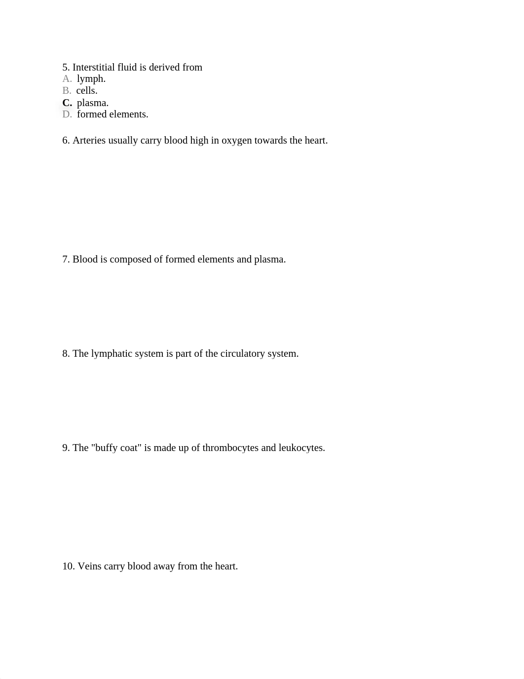 Chapter 13 Blood  and  Heart Review  Questions with Cardiac  review  questions.docx_dt33ms7ry1g_page2