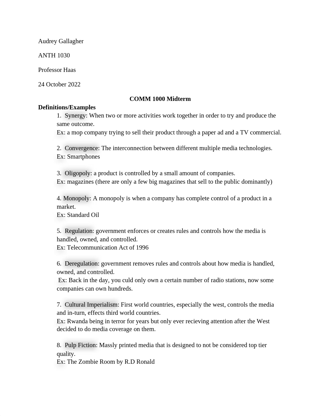 COMM 1000 Midterm - Gallagher .docx_dt346k55s8x_page1