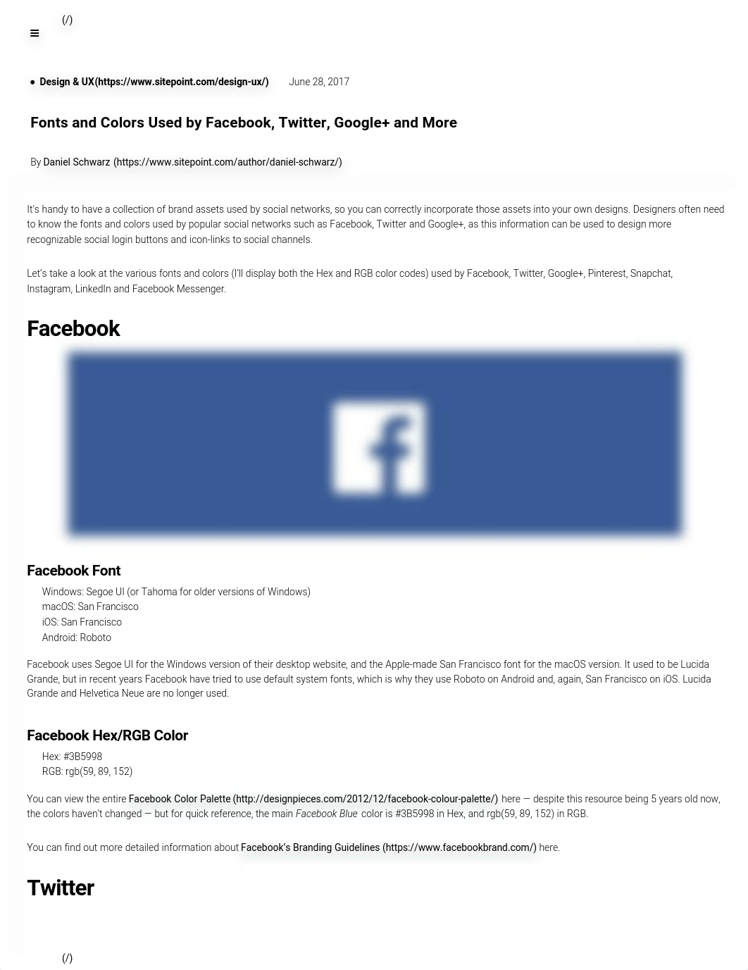 Fonts and Colors Used by Facebook, Twitter, Google+ and More — SitePoint.pdf_dt34cf7k0pl_page1