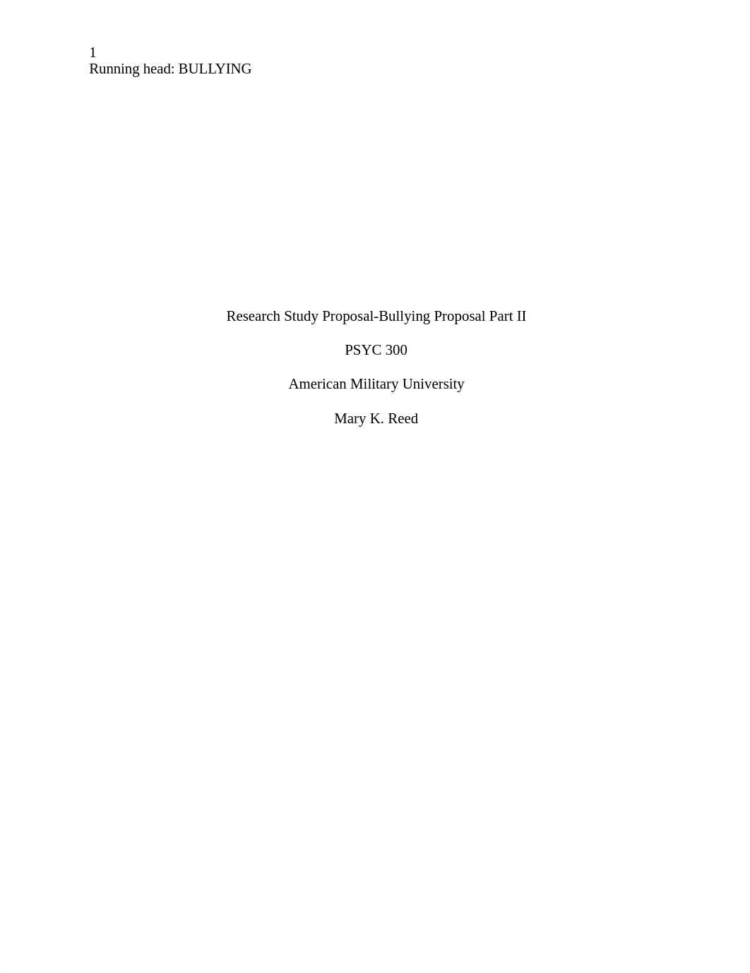 PSCY 300_Mary Reed_ Rearch Study Proposal II.docx_dt37h1gs94c_page1