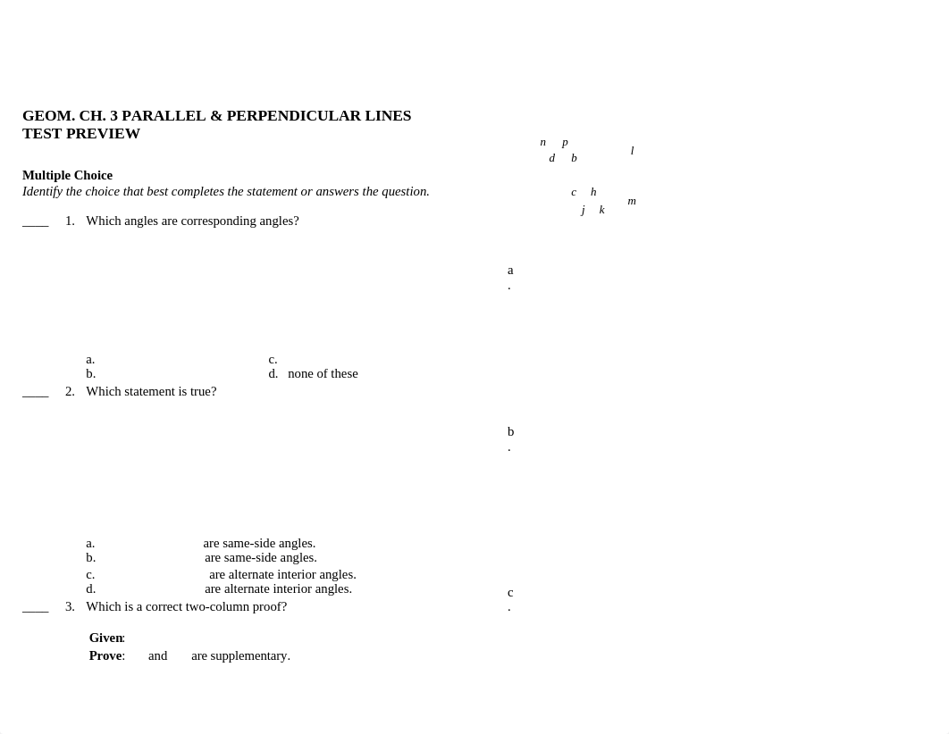 GEOM_CH_3_PARALLEL_&_PERPENDICULAR_LINES_TEST_PREVIEW_dt3s2j8etf0_page1