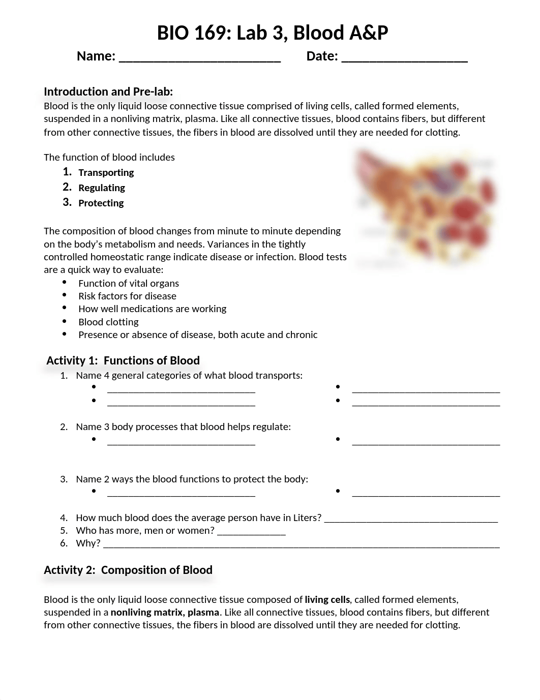 BIO 169 Lab #3 Blood A&P(2).docx_dt3zj7i4w8h_page1