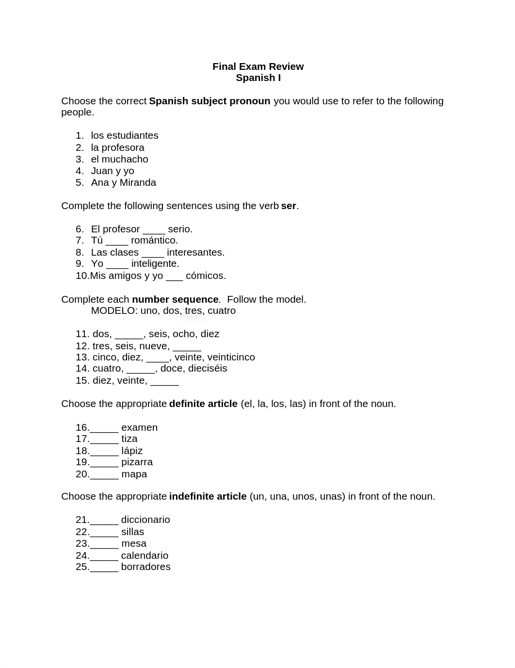 Final Exam Review Revised 2018 -  Spanish I-1 (1).docx_dt472ria9no_page1