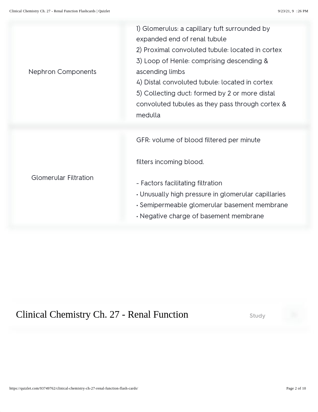 Clinical Chemistry Ch. 27 - 2Renal Function Flashcards | Quizlet.pdf_dt4eo27r6wr_page2