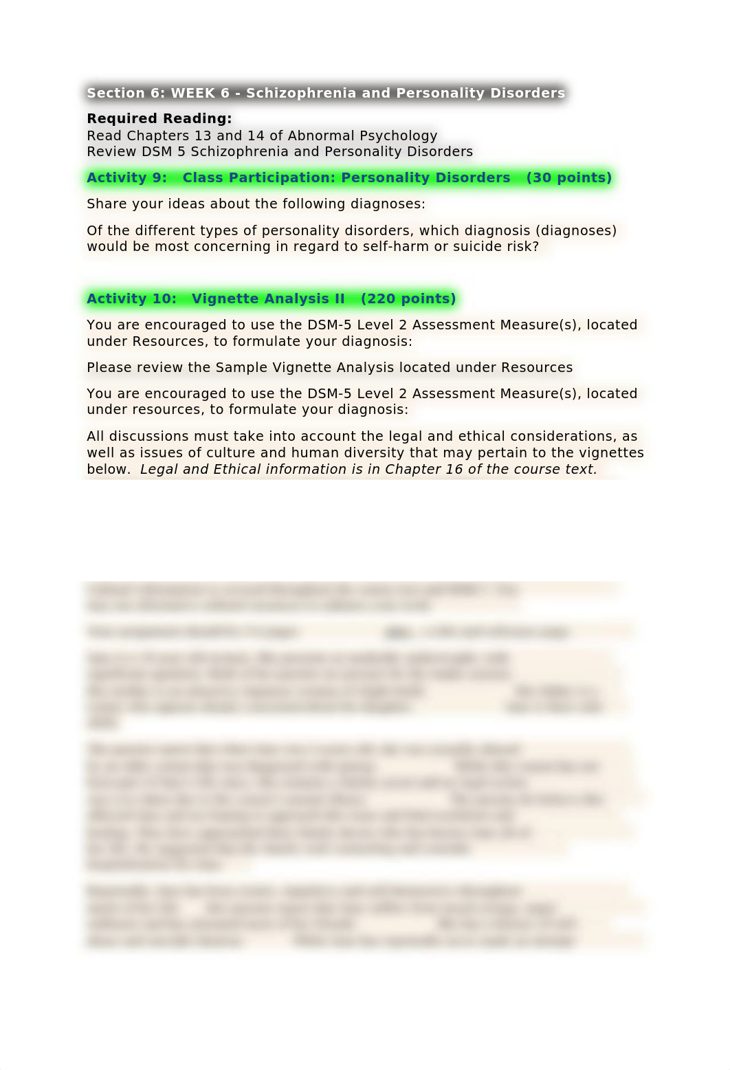 Section 6_WEEK 6 - Schizophrenia and Personality Disorders.docx_dt4qp4y2x1x_page1